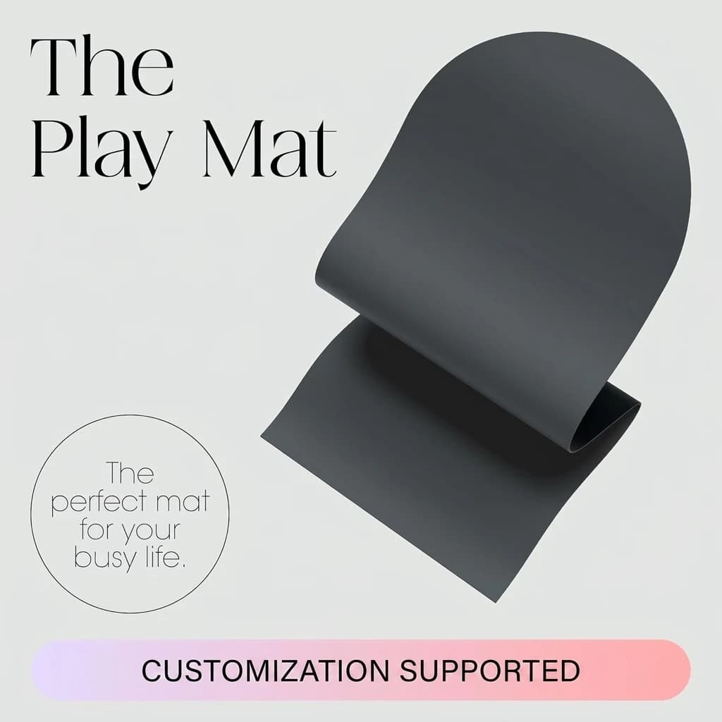 Custom Gym Non Slip Exercise Mat Home Workout Stretching Pilates Aerobics Floor Fitness Indoor Exercising PU Natural Yoga Mat