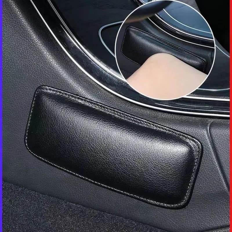 Car Suede Leather Knee Pad Knee Pad Comfortable elastic pillow Memory Foam Support for thigh Interior accessories Auto On