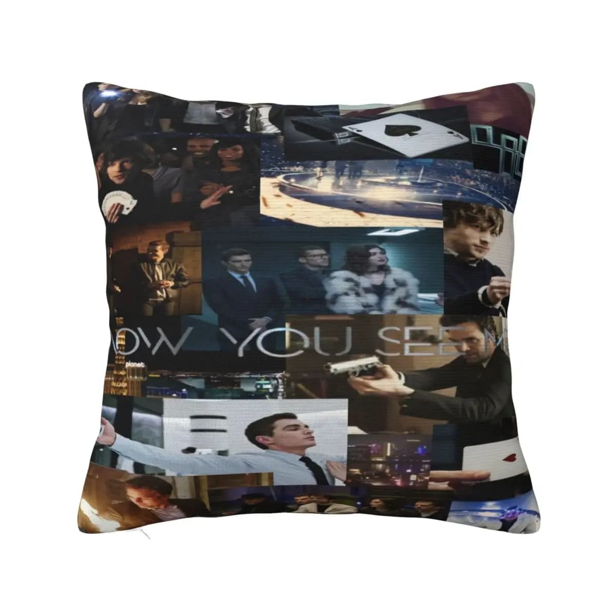Pillow Cover Now You See Me Now You Don't Poster Graphic Cushion Cover Pillow Case For Chair Sofa Home Decoration Pillowcases