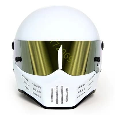 DIY CRG ATV-8 Very light high-quality fiberglass material motorcycle racing helmet. Go-kart protective helmet Star Capacete