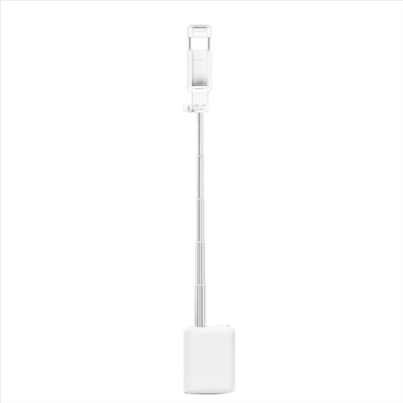 【IN magazzino】Telefono cellulare Fotocamera Bluetooth Selfie Stick Vlog Video Focus Supporto per telefono live da tavolo con luce di riempimento bianca