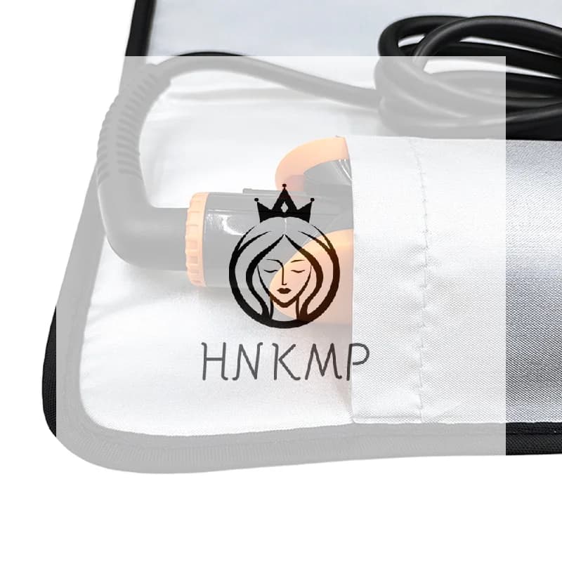 Hair Straightener Storage Bag Woman Folding Travel Bags Curling Heat-resistant Storage Bags Hair Flat Iron Straightener Curler