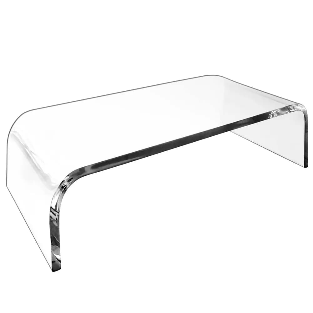 Transparent Acrylic Monitor Support, Desktop Monitor Relay, Laptop/PC/Monitor Multimedia Support, Home and Office Monitor Transparent Support