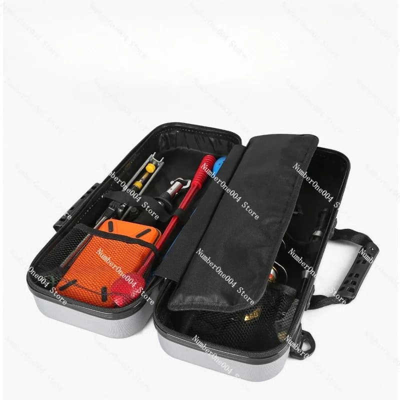 Borsa Rigida Mini per Attrezzatura da Pesca, Custodia per Canna da Pesca