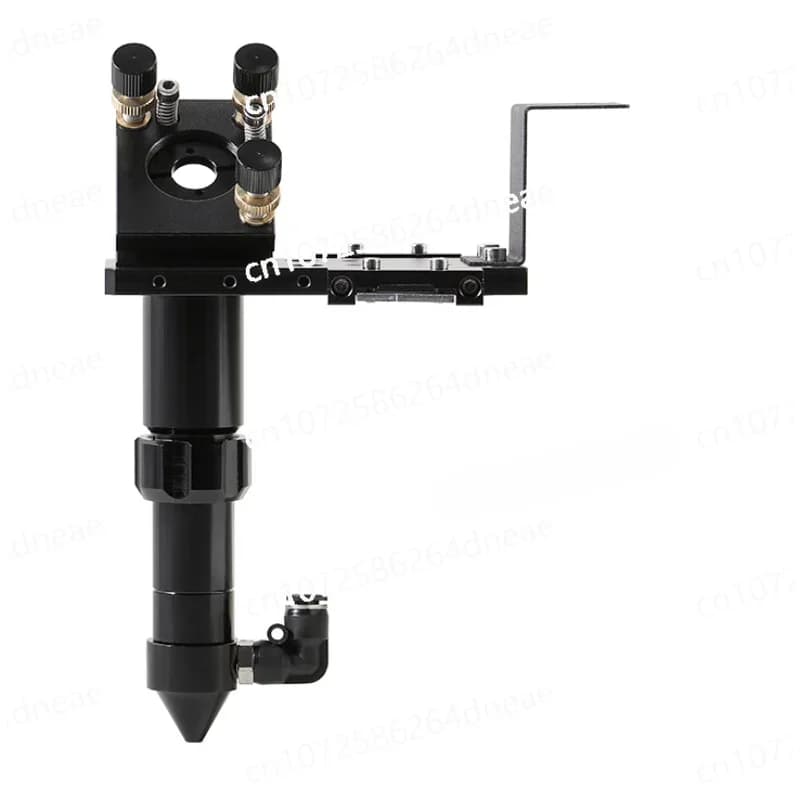 Testa laser CO2 Cloudray serie C Dia.18 FL38.1 e Dia.20 FL50.8 / 63.5/101.6mm Supporto per macchina da taglio per incisione laser (nero)