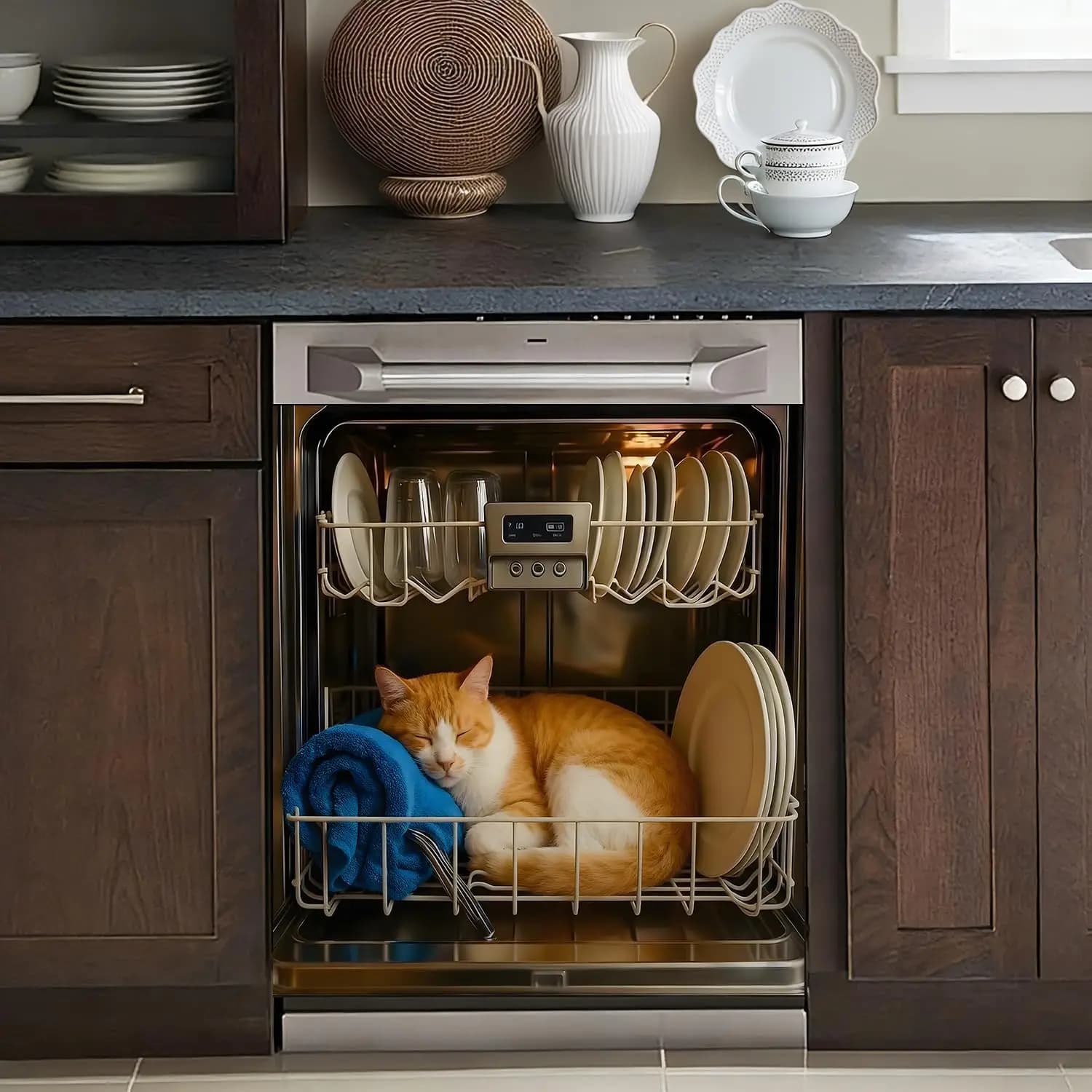 Dishwasher Magnet Cover, Dishwasher Magnetic Decoration Sticker, Refrigerator Protection Decoration,