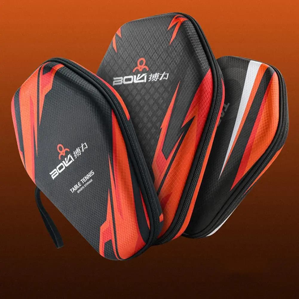 1 pcs ping pong bag EVA Hard Shell waterproof ping pong paddle bag with shoulder strap