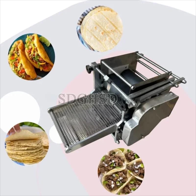 Macchina Commerciale per Pressare l'Impasto, Pressa Elettrica Automatica per Pizza e Pasta, Macchina Elettrica per Pasta