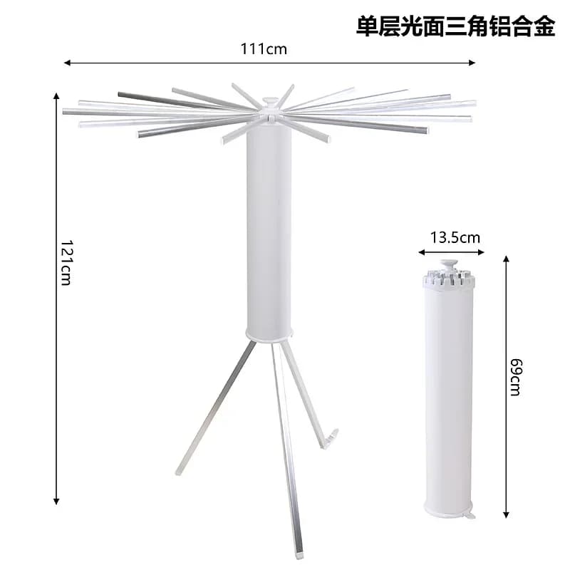 Foldable Dust-shaped stretcher 2026 for narrow spaces, Floor-to-ceiling space, Balcony for home, Minimalist design