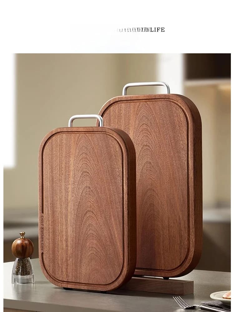 Tlife Musoom Tagliere in Legno Anti-Muffa, Tagliere da Cucina Irregolare Stile Nordico, Tagliere Universale in Legno