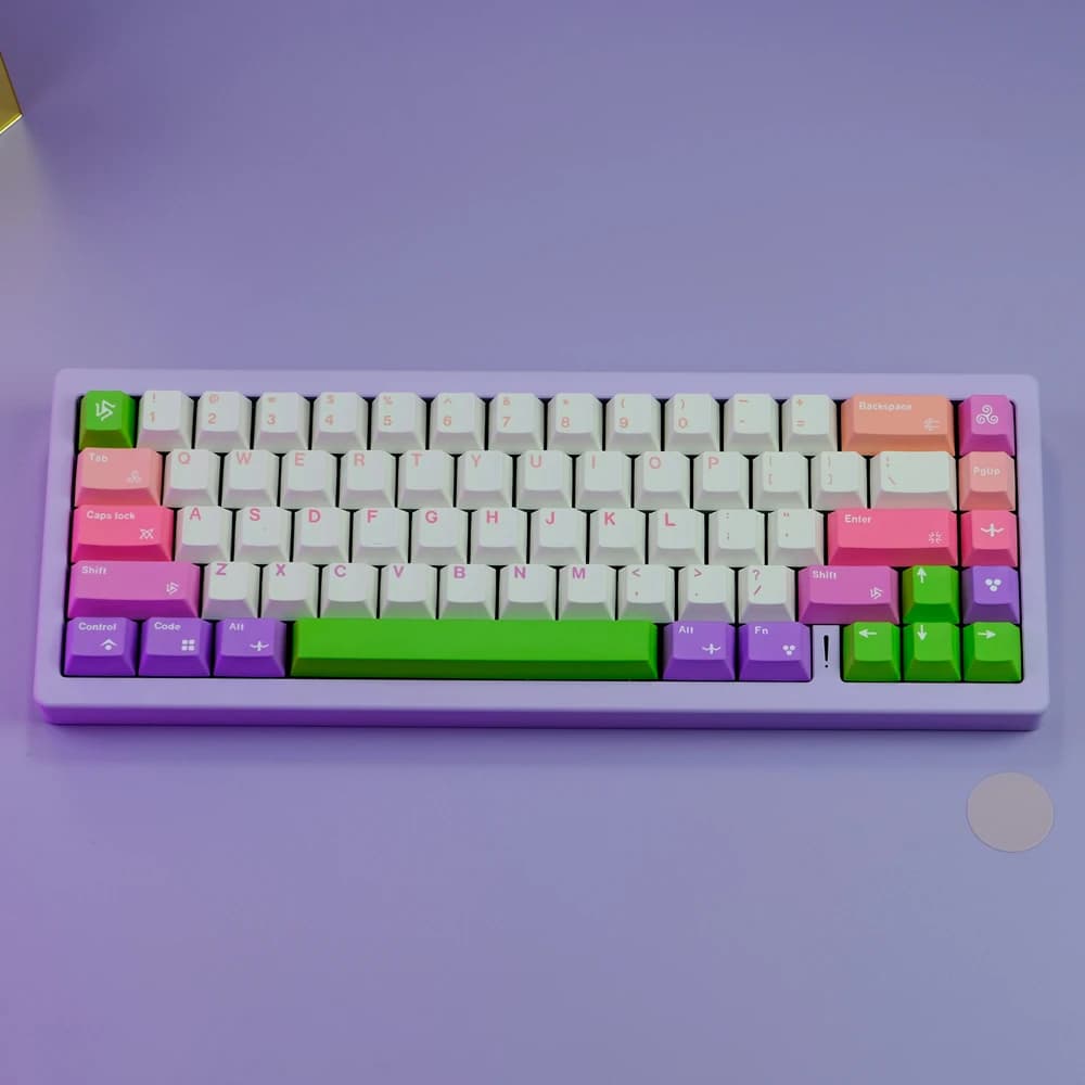 129 keys GMK Elves Gradient Keycaps Set Cherry Profile PBT Sublimation of dye Keycap for Cherry MX Switch Mechanical Keyboard Caps
