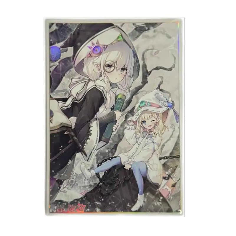 Set da 50 Pezzi Yu-Gi-Oh! Azamina Aphes Witches of the White Forest VG Flash Card Sleeve Game Collection Card Protective Cover 63X90mm
