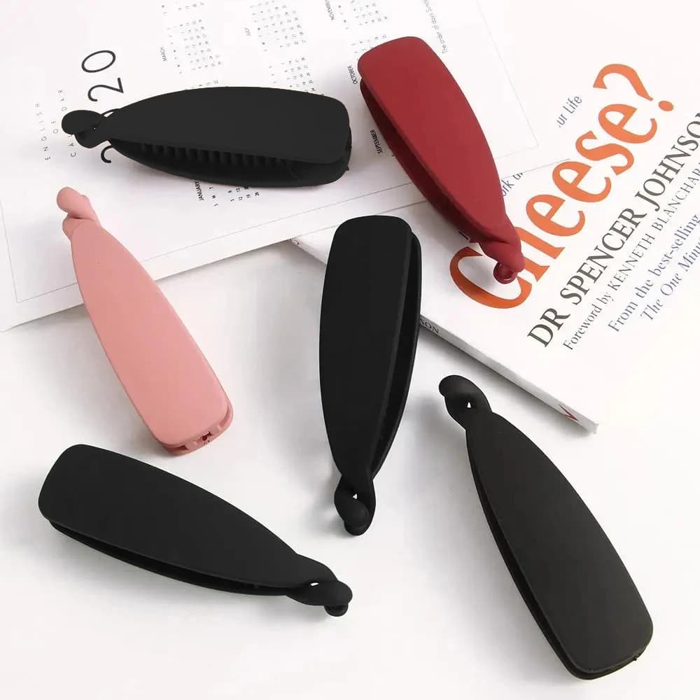 1pc forcine accessori per capelli clip a banana tinta unita satinata artigli per capelli fermagli per capelli porta coda di cavallo