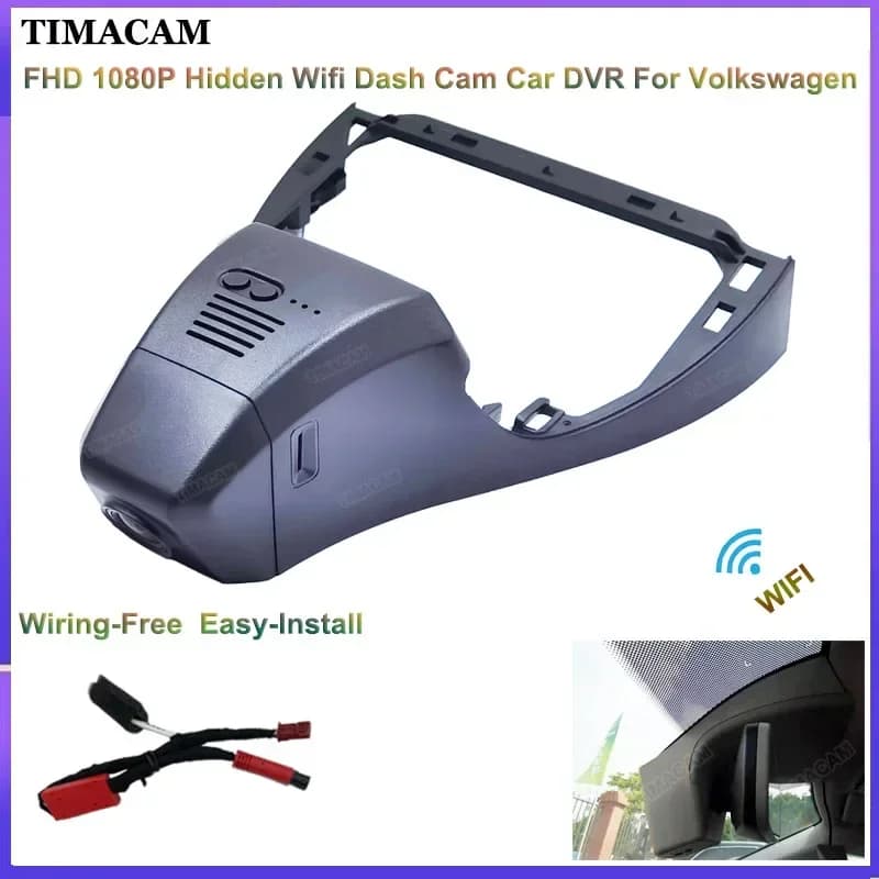 Plug and Play 1080P Wifi Car Dvr For Volkswagen VW id4 id 4 ID.4 VW id5 id 5 ID.5 VW id6 id 6 ID.6 2020 2021 2022 2023 Dash Cam