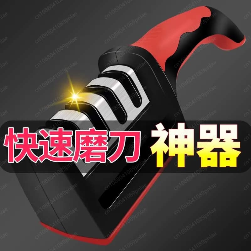 Multi-functional quick sharpeners, artifact to cut and sharpen domestic kitchen knives