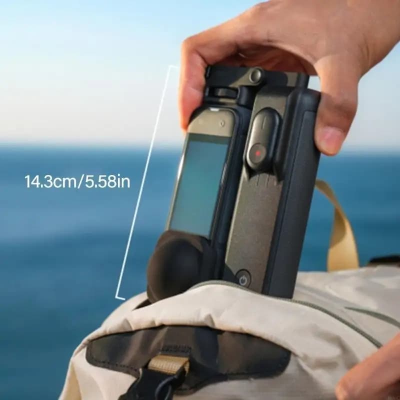 Pre-record camera grip power mAh extended light rechargeable handle for Action