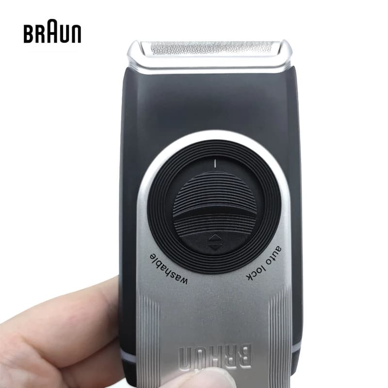 Braun M90 Electric Shavers Mobile Shaving Trimmer Razor Shaving Shaving Machine 2AA Portable Battery For Travel