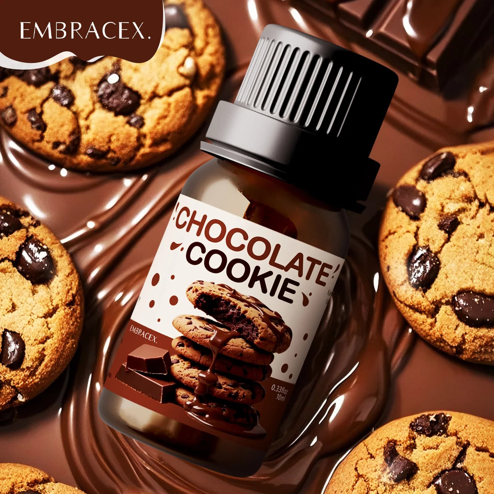 10ml Biscotto al cioccolato Oli essenziali Profumo Parfum Deodorante per ambienti Profumo per auto dolce Regali profumi donna