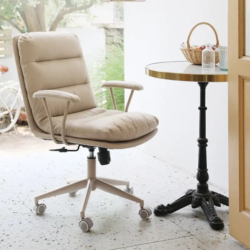 Sedia ergonomica per Computer per Pc ruote da gioco confortevole 360 ruota girevole ascensore scrivania Gamer sedia per il tempo libero da ufficio mobili per la casa