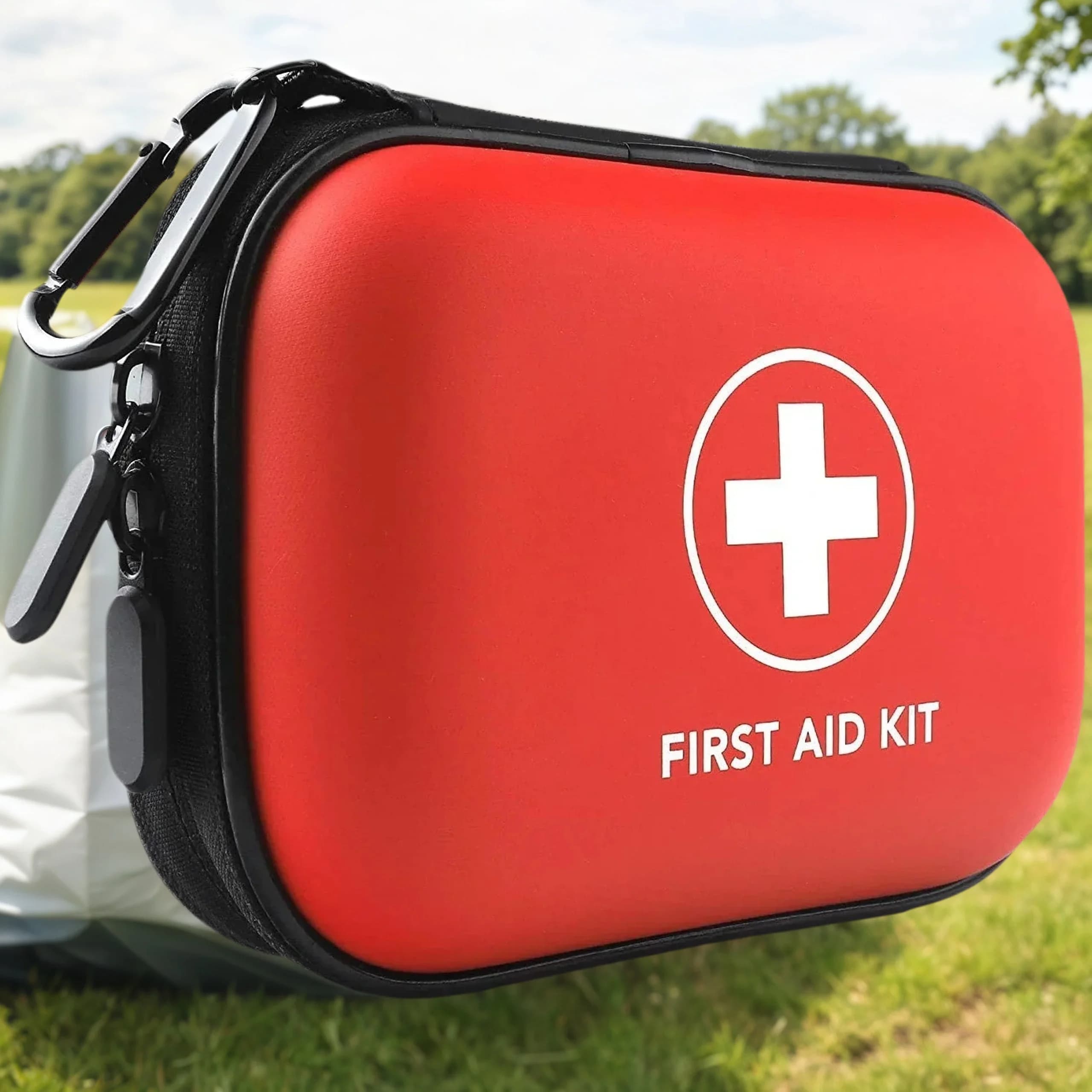 Custodia vuota per pronto soccorso medico, piccola custodia in EVA PU per uso domestico, viaggio all'aperto, attrezzatura da campeggio, medicina di sopravvivenza