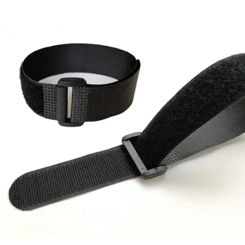10 pezzi Fascette per cavi riutilizzabili regolabili Organizzatore Fascette per cavi di fissaggio Fascette per cavi con fibbia inversa in nylon Home