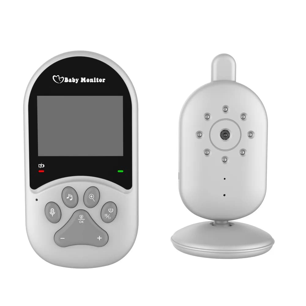 Baby Monitor da 2,4 pollici per la cura del bambino, interfono vocale bidirezionale, monitoraggio della temperatura