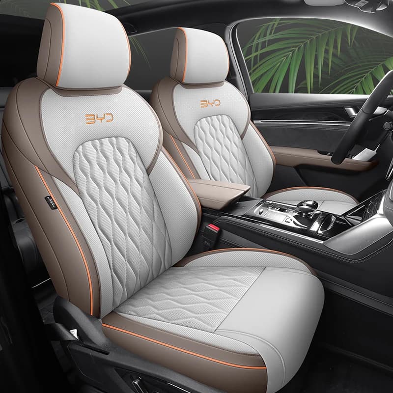 Specific Car Seat Cover Customize for BYD Tang DMi DMP EV 5 6 7 places fully covered with Full Front Central and Rear Set