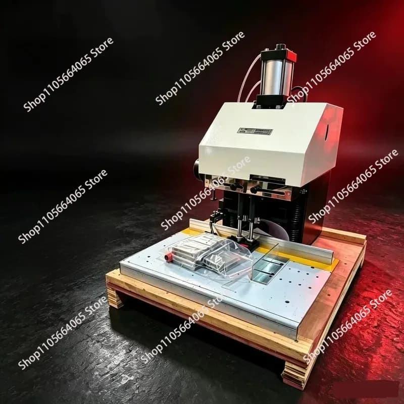 for Double Head Drilling Machine for Tote Bag Calendar Paper Bag Punching Equipment