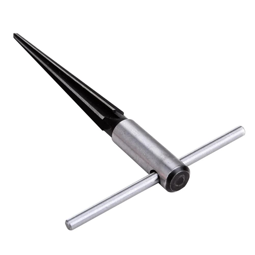 Utensile per Forare il Ponte della Chitarra in Acciaio Premium con Impugnatura a T, Robusto, per Chitarra Folk, Classica e Ukulele, Strumento di Fresa per Strumenti Musicali