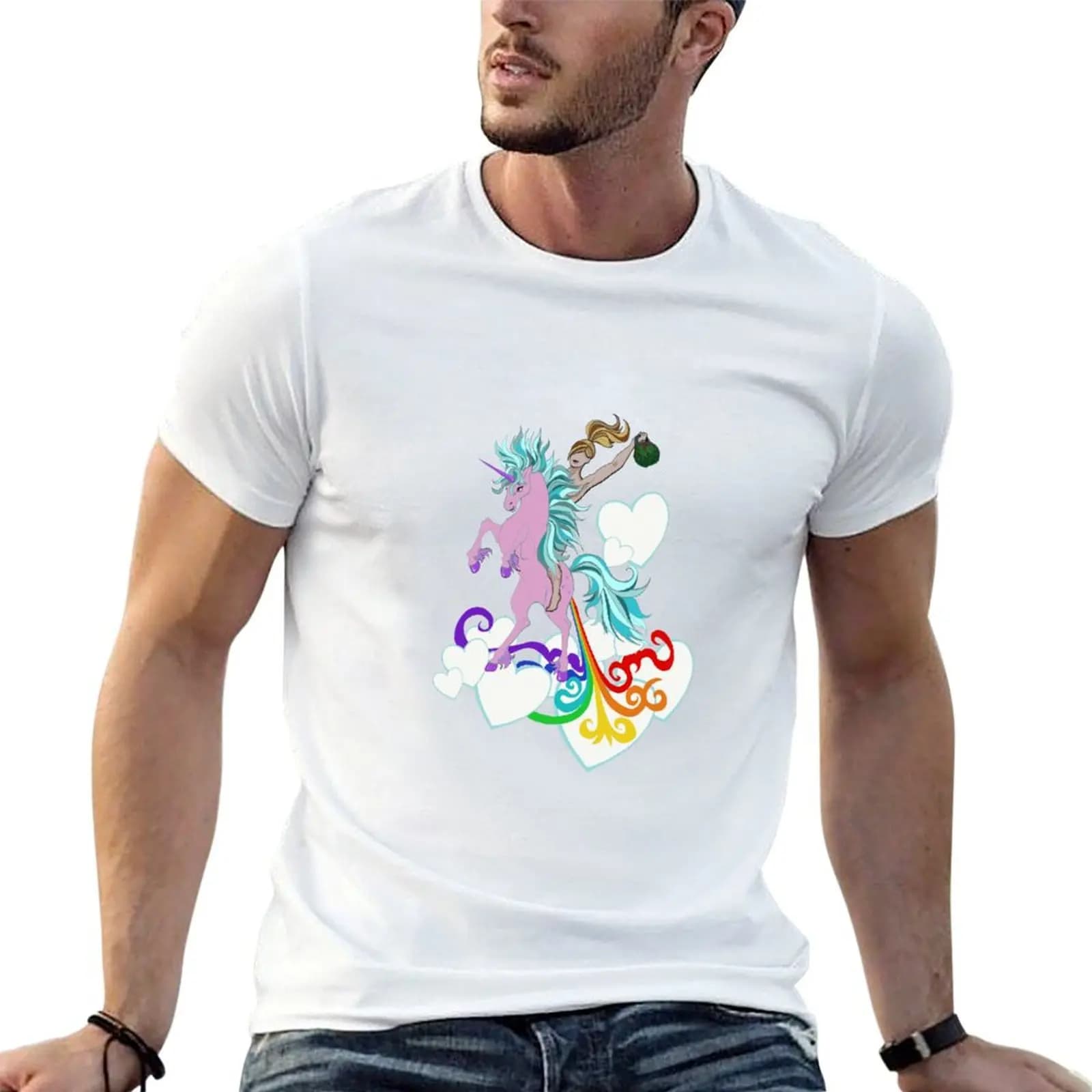 Kettlebell Lady Godiva @LHDesignsART T-Shirt Daily Work Short Sleeve Top