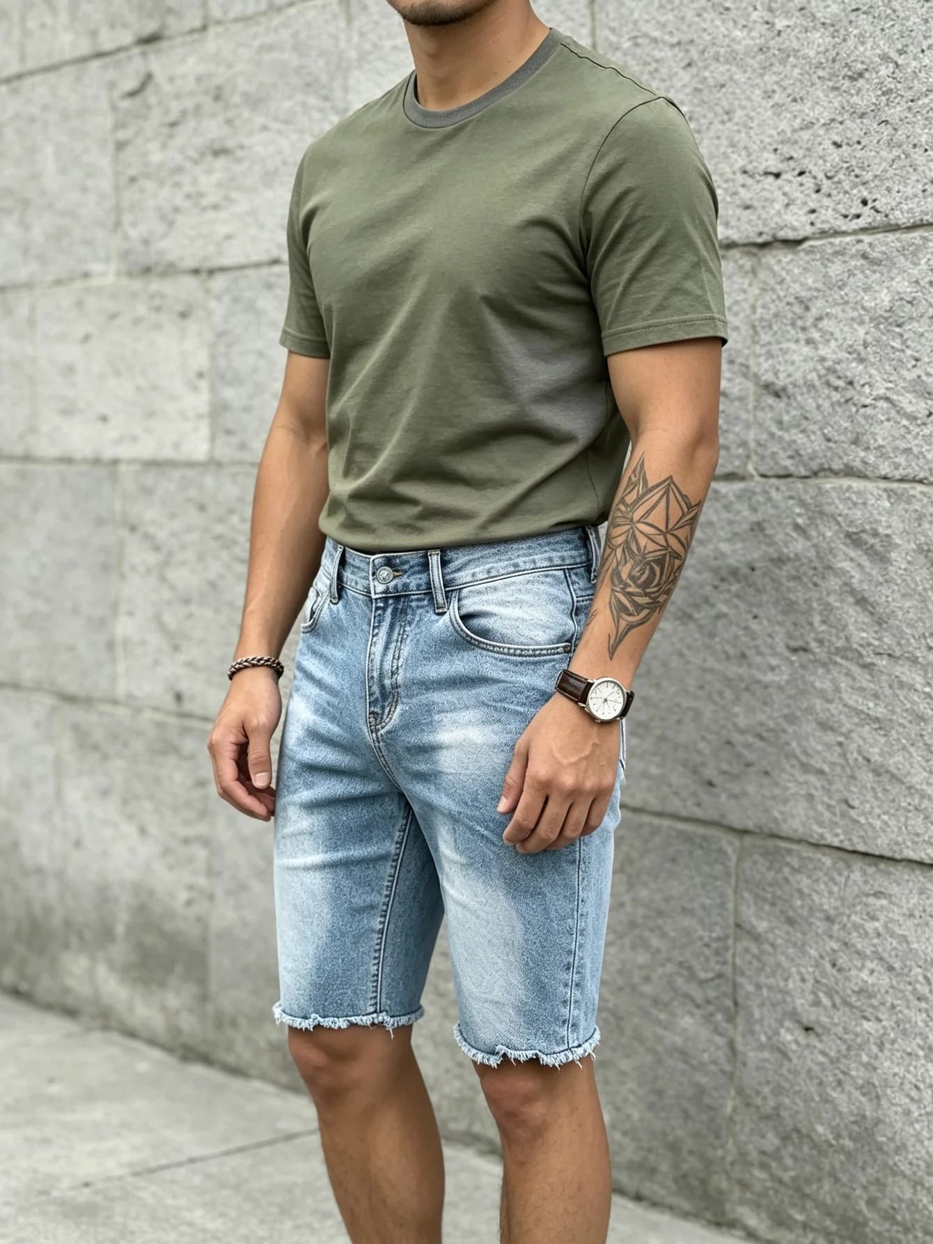 Men's High Elastic Skinny Jeans, Trendy Y2K American Street Trousers, Perfect Gift for Husband