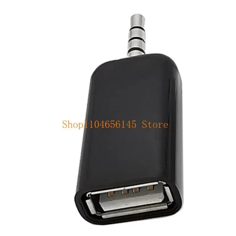 Adattatore USB da 5asd da 3,5 mm a USB Adattatore da USB a ausiliario per stereo per auto