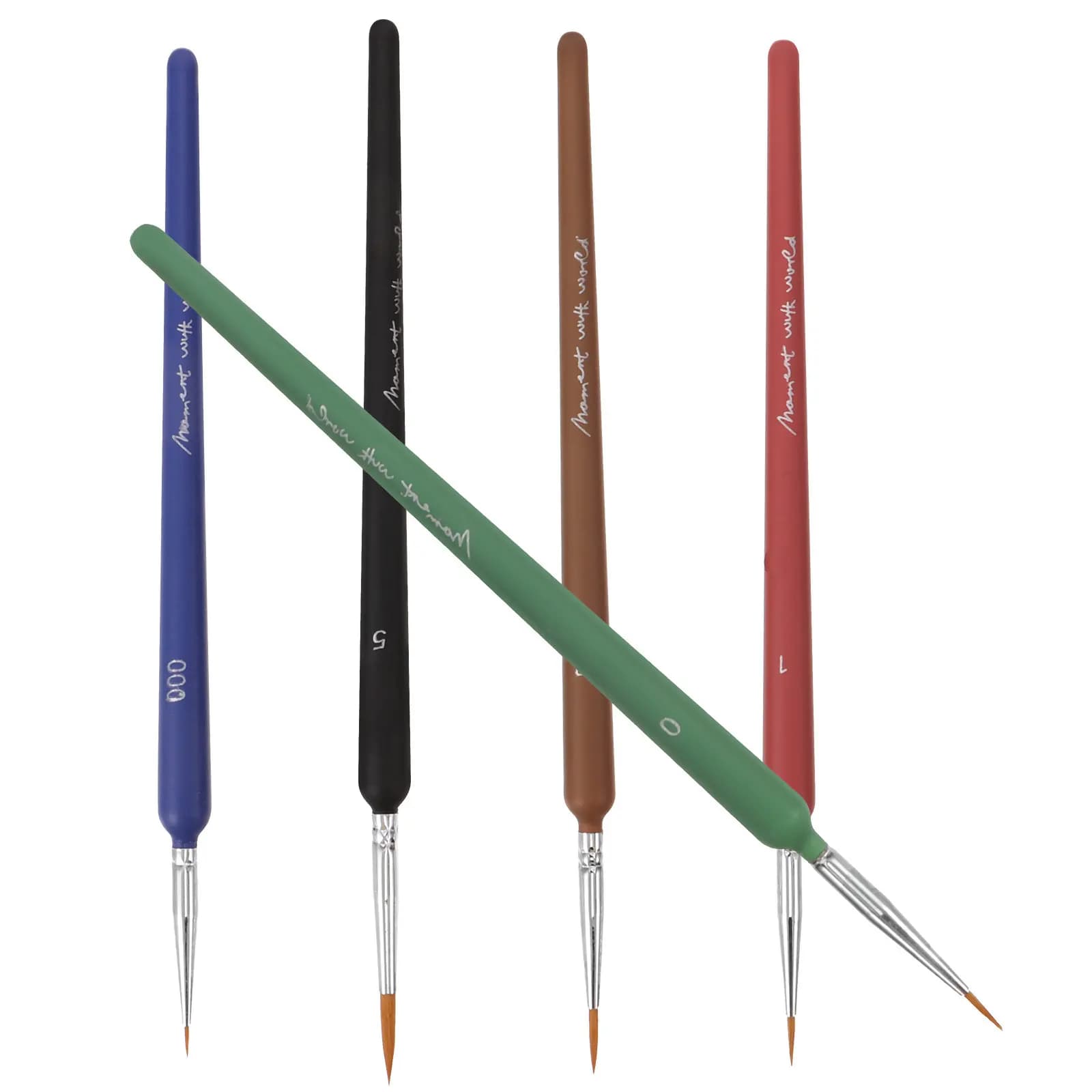 5Pcs Chinese Calligraphy Brush Painting Set Traditional Ink Brush Pen for Beginners Artists Calligraphy Painting Drawing