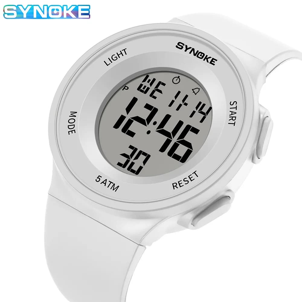 Synoke Digital Watches Lady Sports luminoso multifunzione impermeabile Chrono orologio da polso Outdoor Girls Fashion Student Watch nuovo