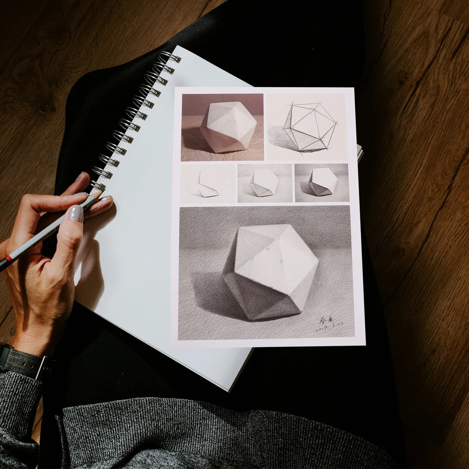 Sketching Cards Book 1 Volume Comprehensive Sketching Manual Featuring Detailed Instructions Sketch Practice Tool for Artists