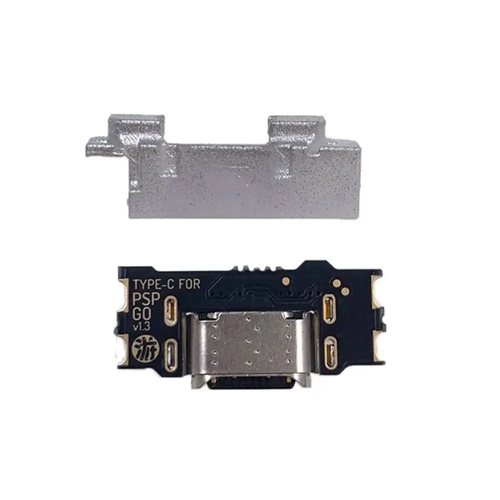 Kit di Riparazione Connettore USB-C, Parti di Ricambio per Porta di Ricarica, Porta USB Fai-da-Te per PSP 1000/QPS 2000/PSP Go, Accessori per Giochi