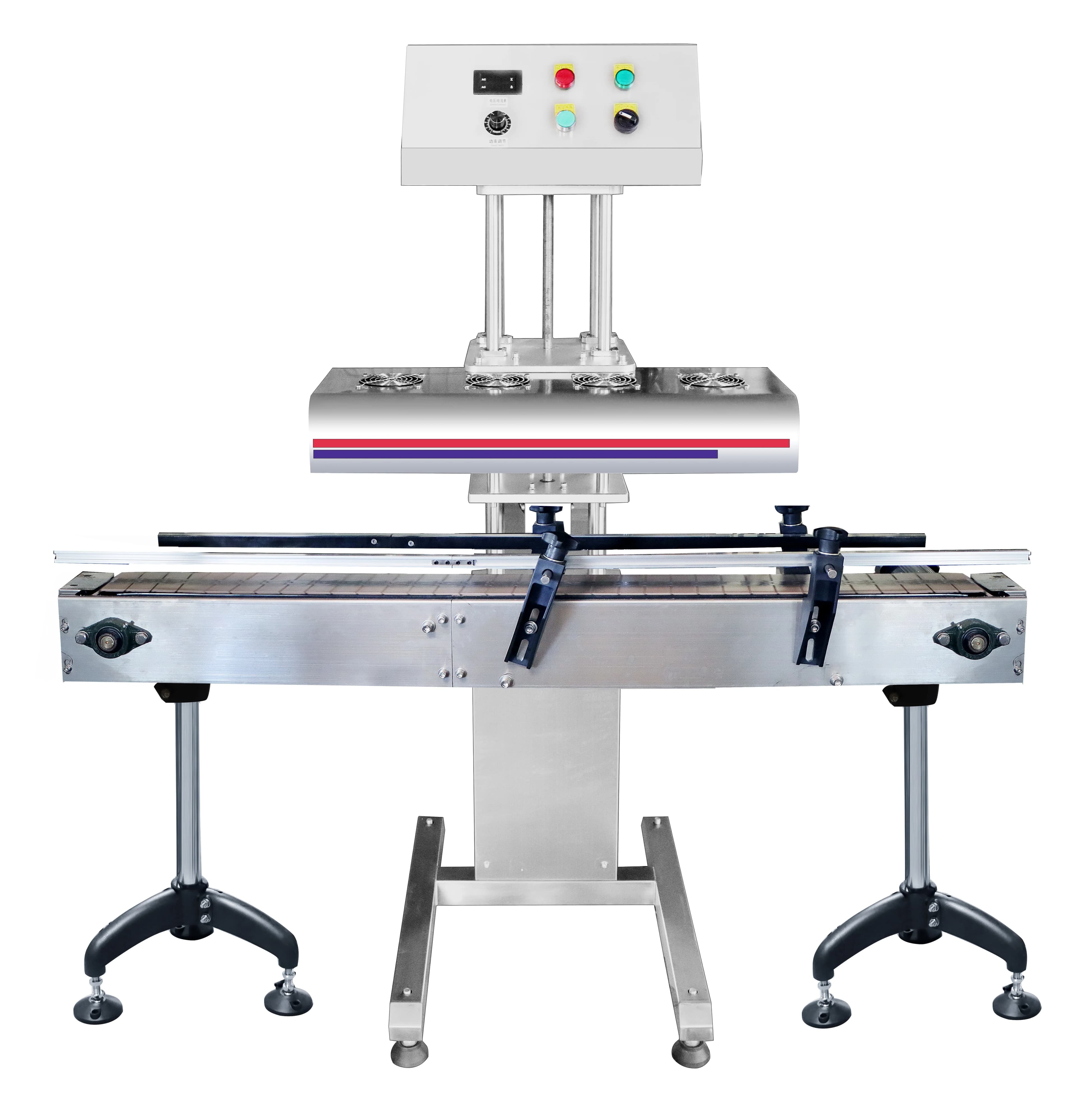 Low Cost Protein Powder Plastic Bottle Food Can Aluminium Foil Sealing Machine Induction