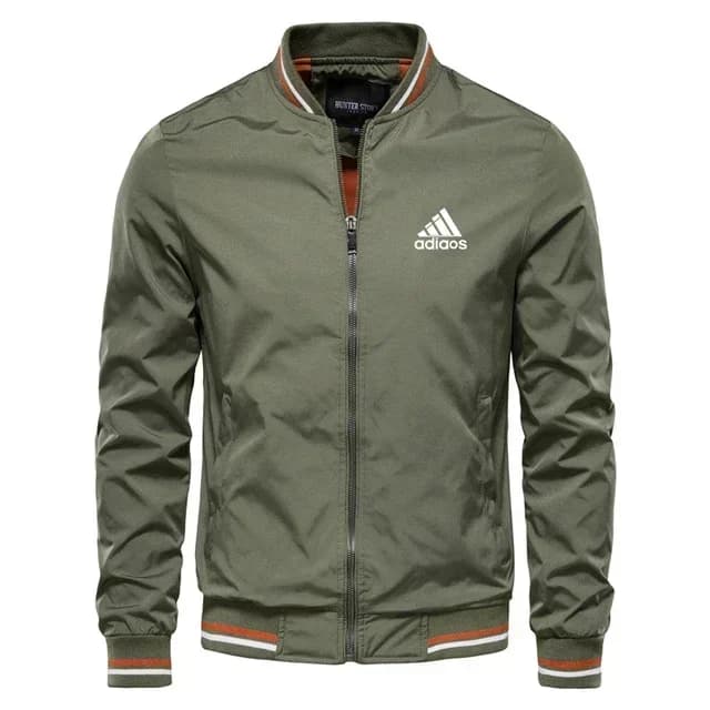 Giacca Uomo Nuova Collezione Primavera/Estate 2025, Giacca Sportiva Casual con Zip per Esterni, Giacca da Baseball Uomo, Giacca Sportiva Casual