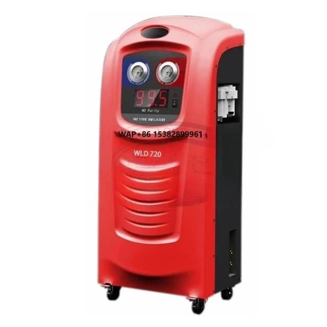 Generatore di Azoto N2 per Pneumatici Wld 720 con Ampio Display LED, Design Europeo
