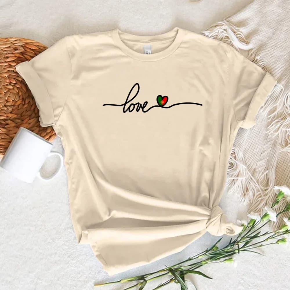 Portogallo top donna streetwear t-shirt donna 2000s streetwear abbigliamento