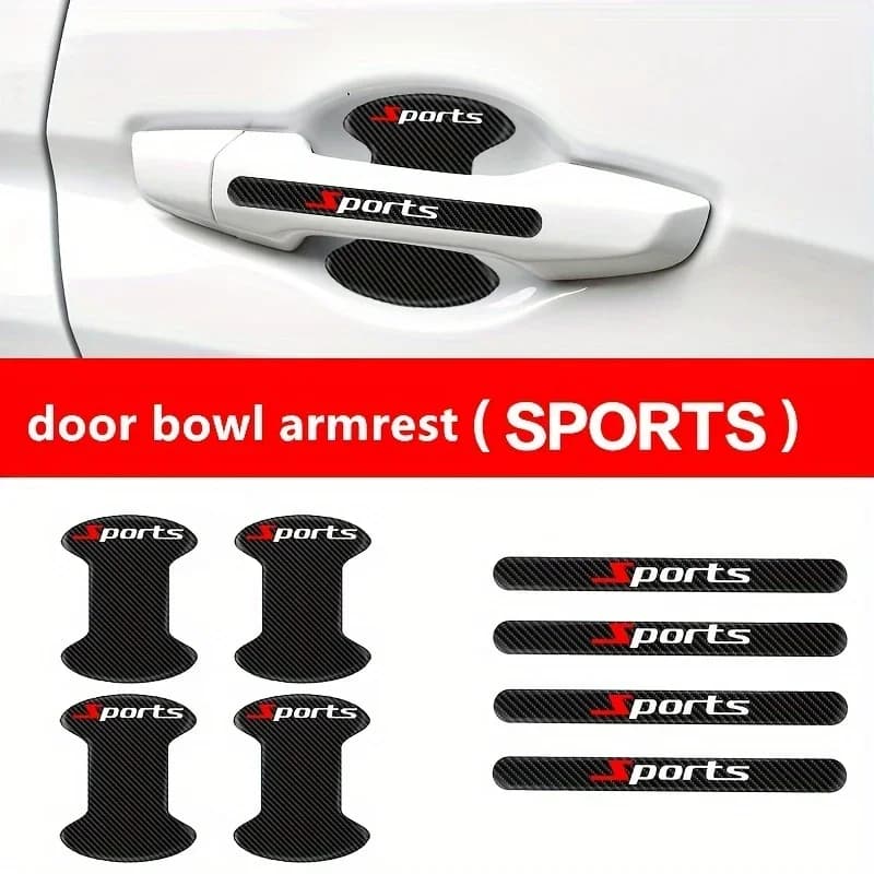 8Pcs/Set Car Door Handle Protectors, Universal Covers to Prevent Scratches And Paint Damage,