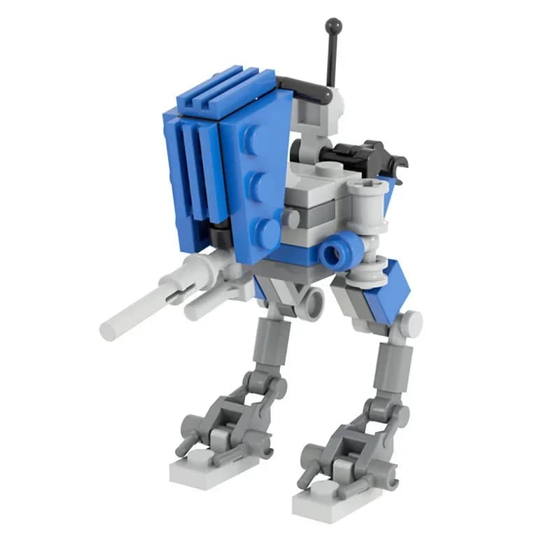 MOC Building Blocks Scena di film Robot da guerra Mecha Clone Compatibile con mattoni di marca Giocattolo educativo di assemblaggio fai-da-te