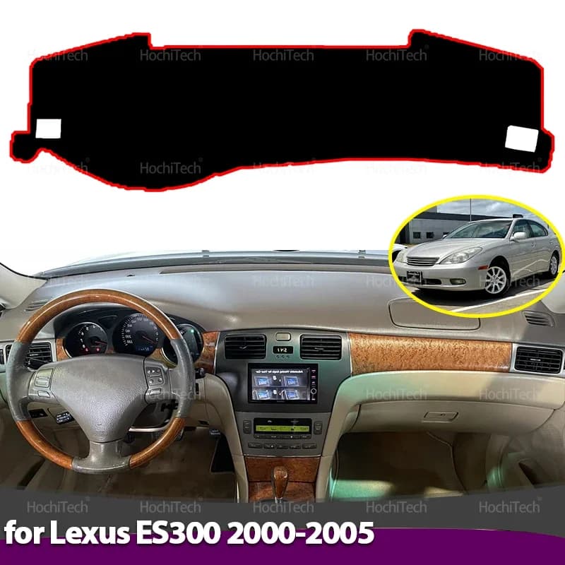 Dashboard Cover Board Anti-Slip Mat Protect Pad Car Sunshade Carpet Rug For Lexus ES ES300 XV30 MCV30 2000-2005