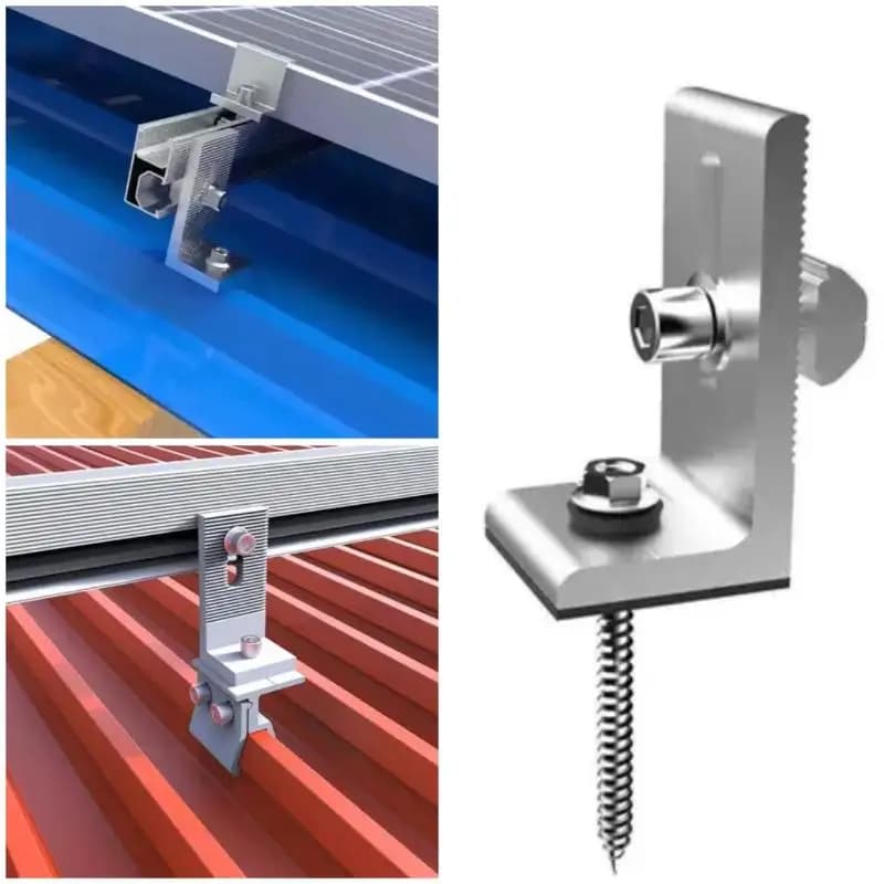 L-Foot/L-Feet Mount Aluminum Bracket For Solar Panel Rail Support