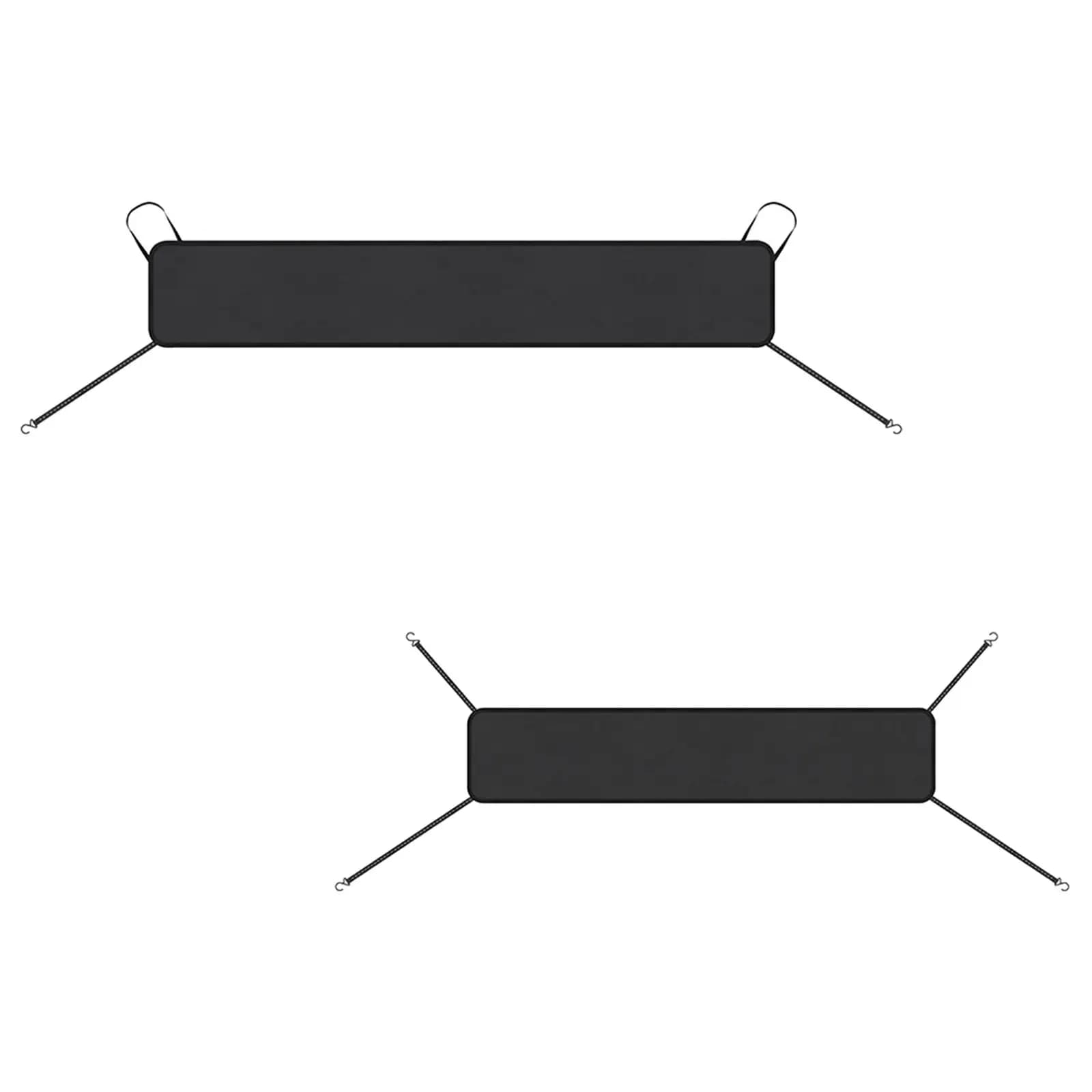 Copertura per parabrezza anteriore per auto per tutte le stagioni Parasole pieghevole universale con fascia elastica per la maggior parte delle auto SUV berline