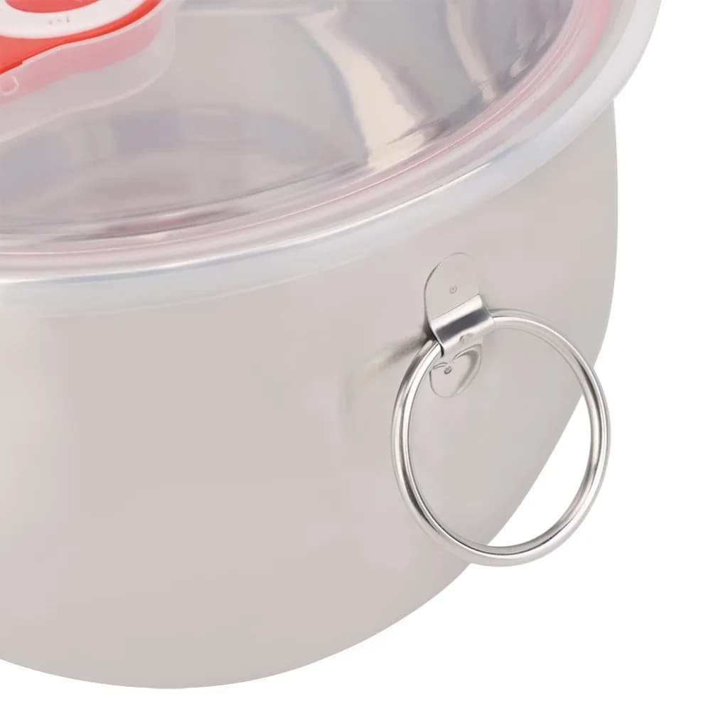 Portable 304 Stainless Steel Noodle Bowl 1300ml Lunch Box Ramen Cooker For Office