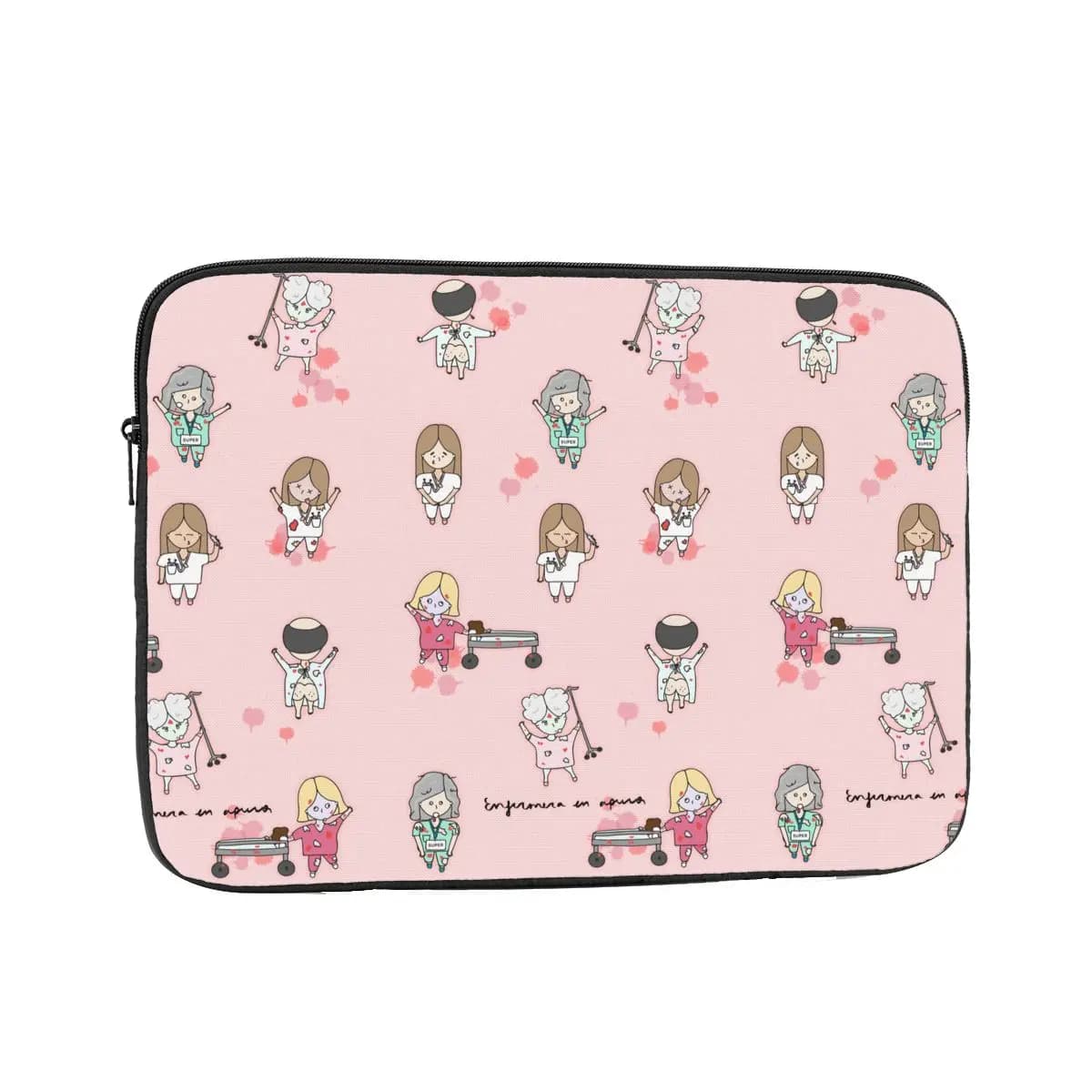 Enfermera En Apuros Dottore Infermiere Medicina medica Salute Borsa per laptop Custodia per notebook Custodia per tablet Custodia antiurto