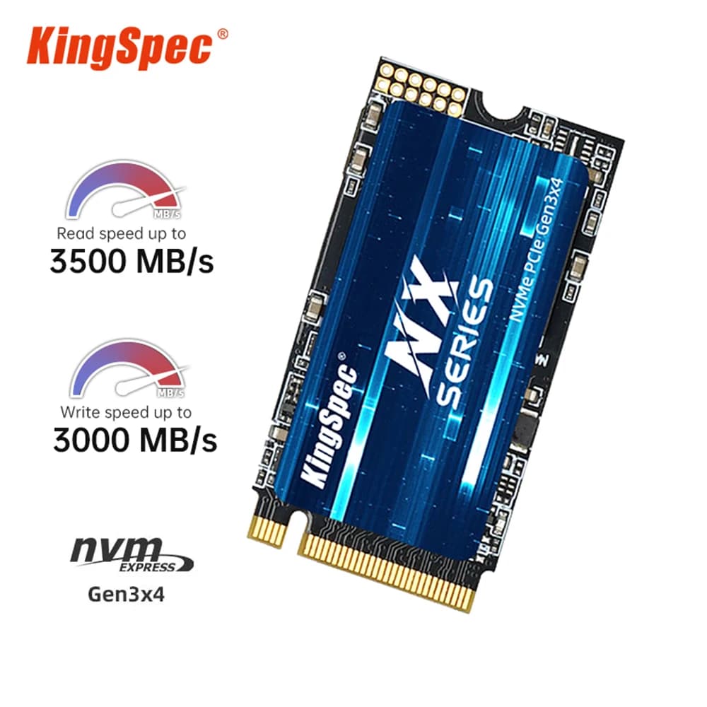 KingSpec M 2 SSD M2 NVME 120 GB 240 GB 512 GB 1 TB Ssd M.2 PCIe 3.0 Unità SSD solida Disco rigido NMVE 2242 ssd interni