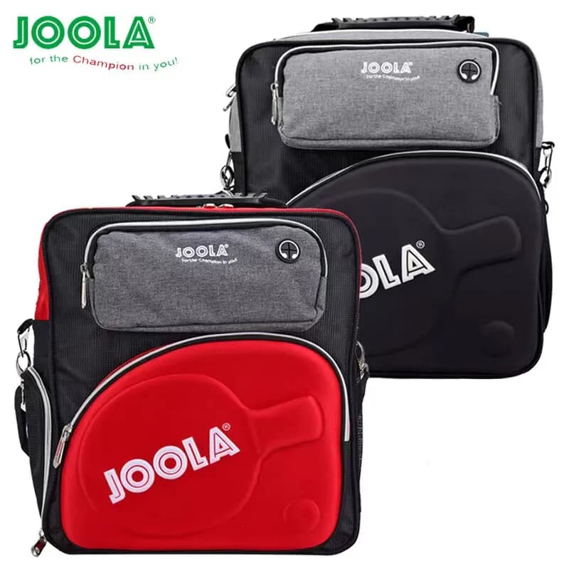 Joola original multifunction ping pong bag, square trainer bag, single shoe bag, racket case