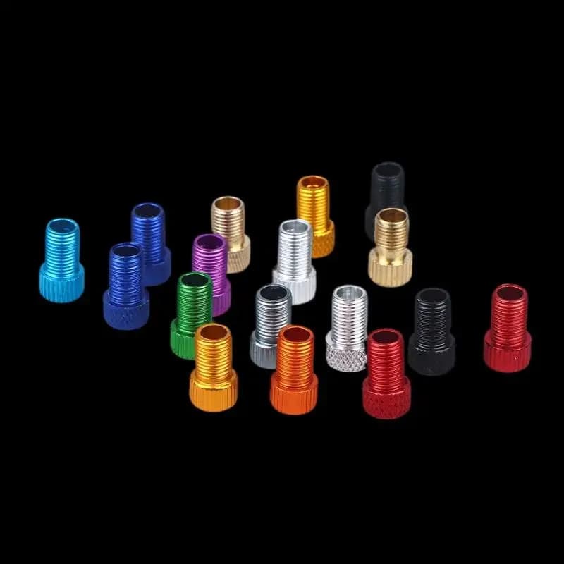 20pcs Bicycle Valve Pump Converter Adapter Presta To Schrader Convert Nozzle Inflation Adaptor F/V To A/V Bike Valve Adapter